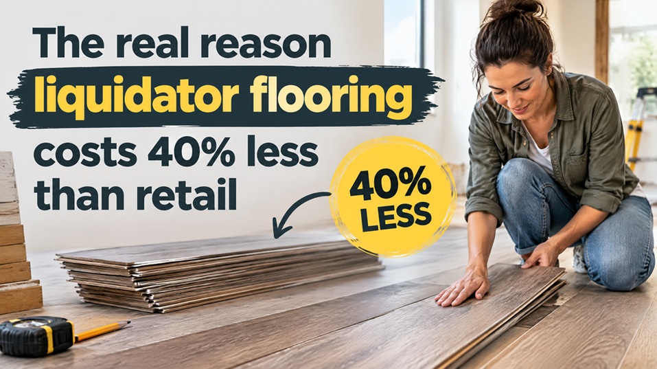 liquidation flooring costs and why they are low