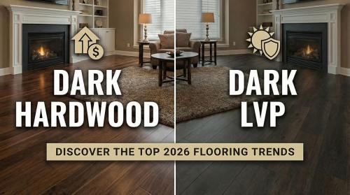 Dark Hardwood vs. Dark LVP: Why Real Woo