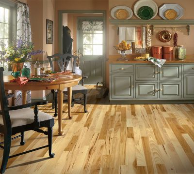 American Home 3.25 Hickory Natural Prefinished Hardwood 