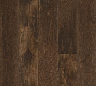 dark wood floors with a hand scraped finish
