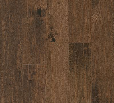 dark hand scraped oak hardwood flooring