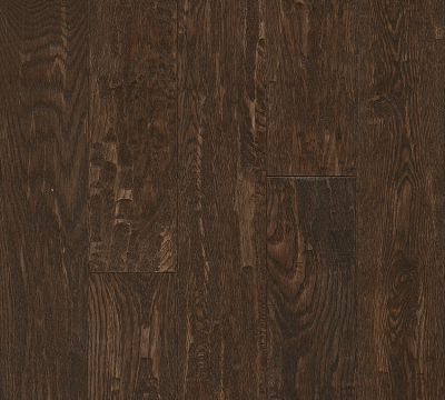 5 inch wide plank Dark Wood Floor Hand Scraped