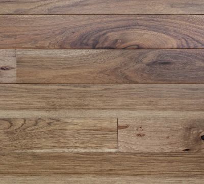 Hickory flooring in Shale Prefinished Wood Stain