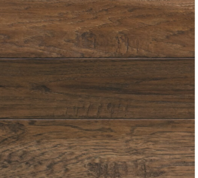 dark brown hand scraped hardwood