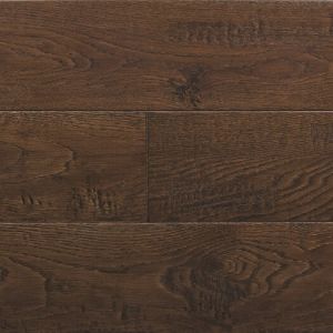 dark wood floors and hand scraped