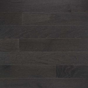 Dark Urban Gray Engineered Hardwood Flooring in a three and a quarter inch width plank at a lower blue label hardwood grade to show more character that comes at a lower price than anyone in the country and this photo shows a color close up photograph of t