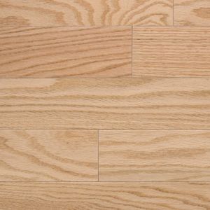 5 inch red oak natural close up picture
