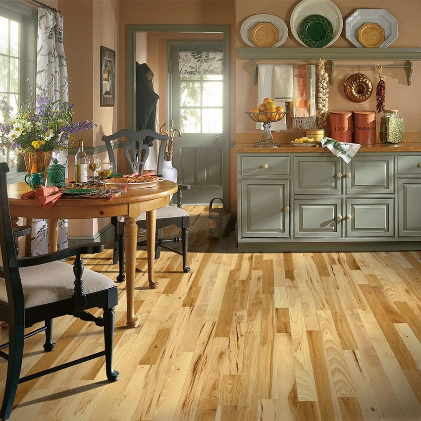 American Home Country Hickory Natural Room Scene